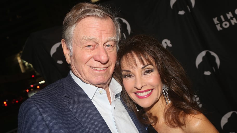 Susan Lucci with husband Helmut Huber before his death in 2022