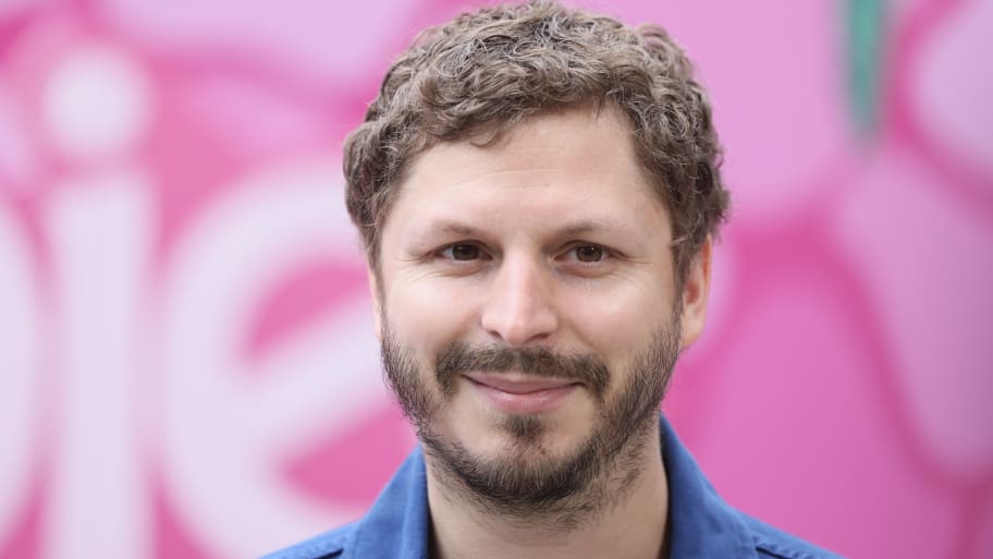 Michael Cera attends a press junket and photo call for ‘Barbie.’