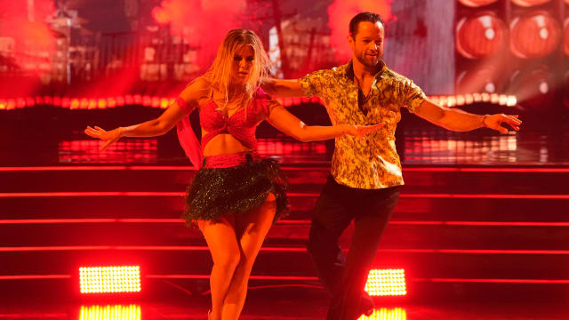 Photo of Ariana Madix and Pasha Pashkov dancing to Britney Spears on 'Dancing With the Stars'