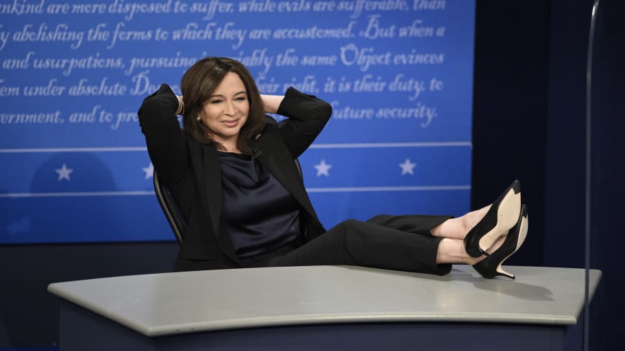 Maya Rudolph as Kamala Harris in an episode of “Saturday Night Live” in 2020. 