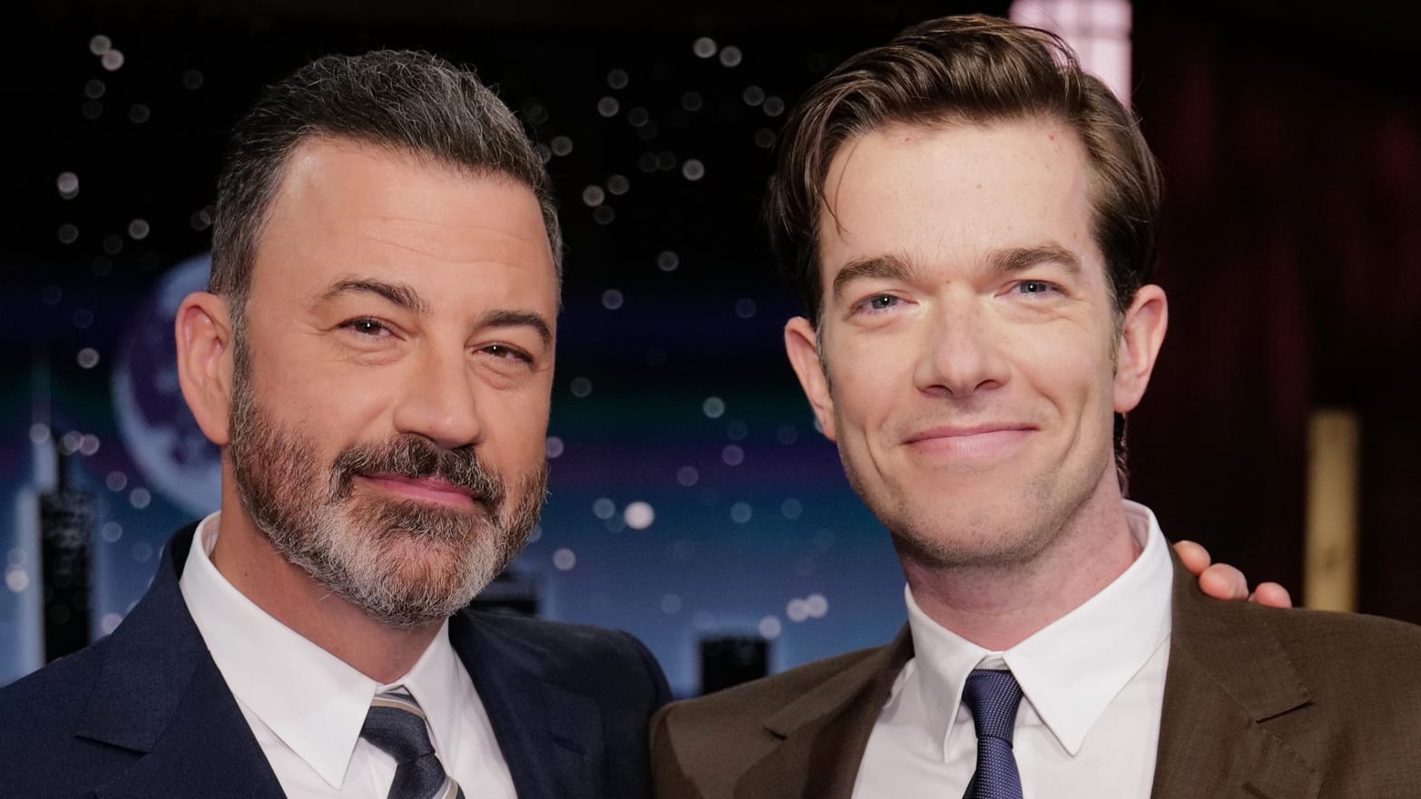 Jimmy Kimmel and John Mulaney.