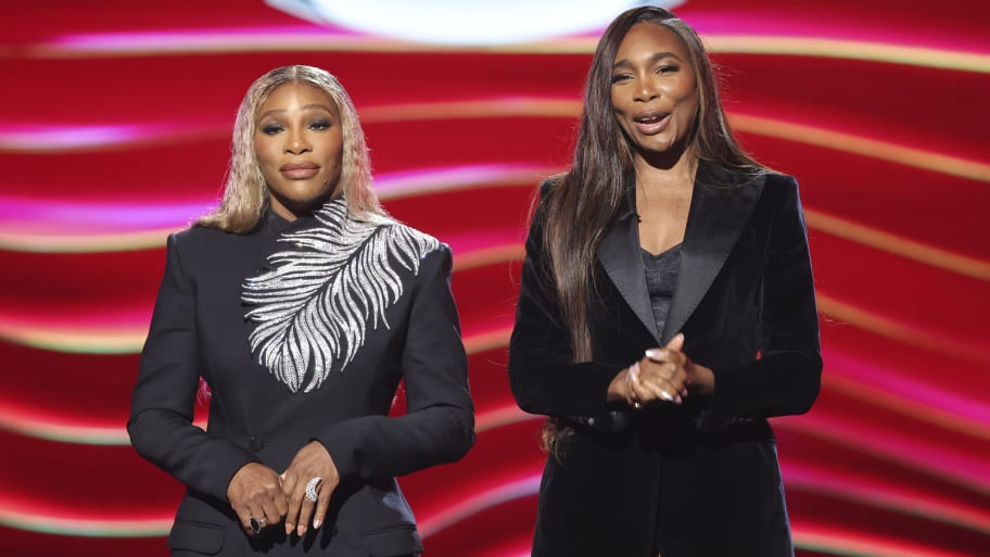 Tennis icons Serena Williams and Venus Williams at the 2024 ESPY awards