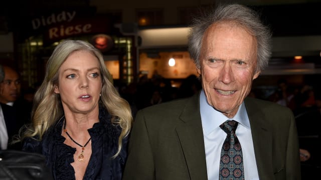 Christina Sandera and Clint Eastwood