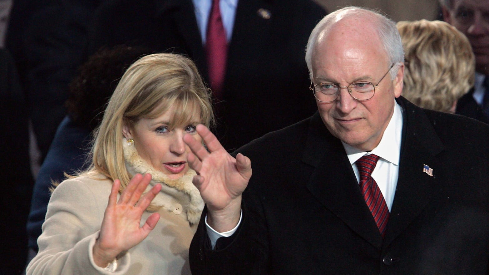 Vice President Dick Cheney and his daughter Liz 