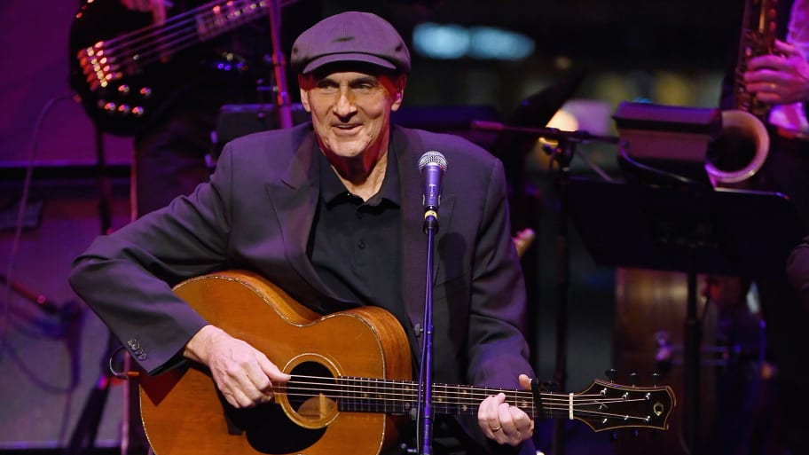 James Taylor performing in New York City in 2019.