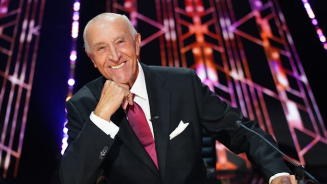 Len Goodman judging on Dancing With the Stars.