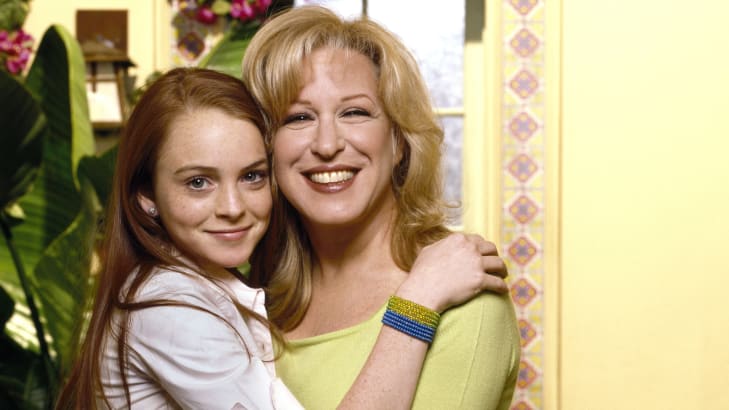 Lindsay Lohan and Bette Midler