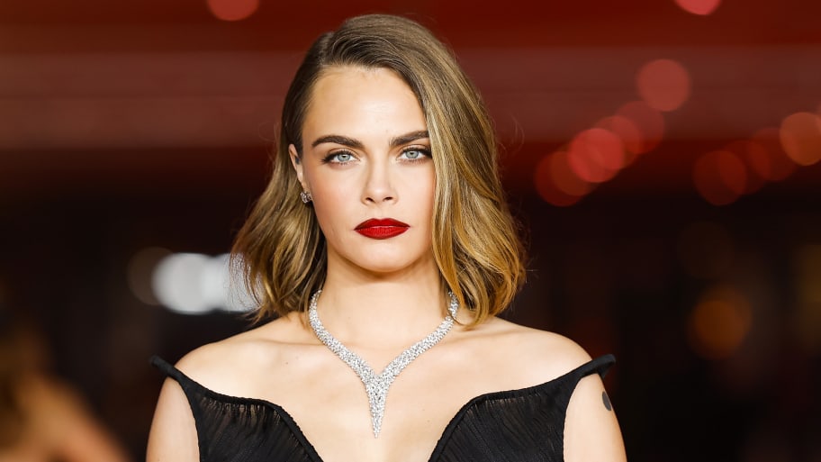 Cara Delevingne attends the Academy Museum of Motion Pictures 3rd Annual Gala Presented by Rolex at Academy Museum of Motion Pictures on December 03, 2023.
