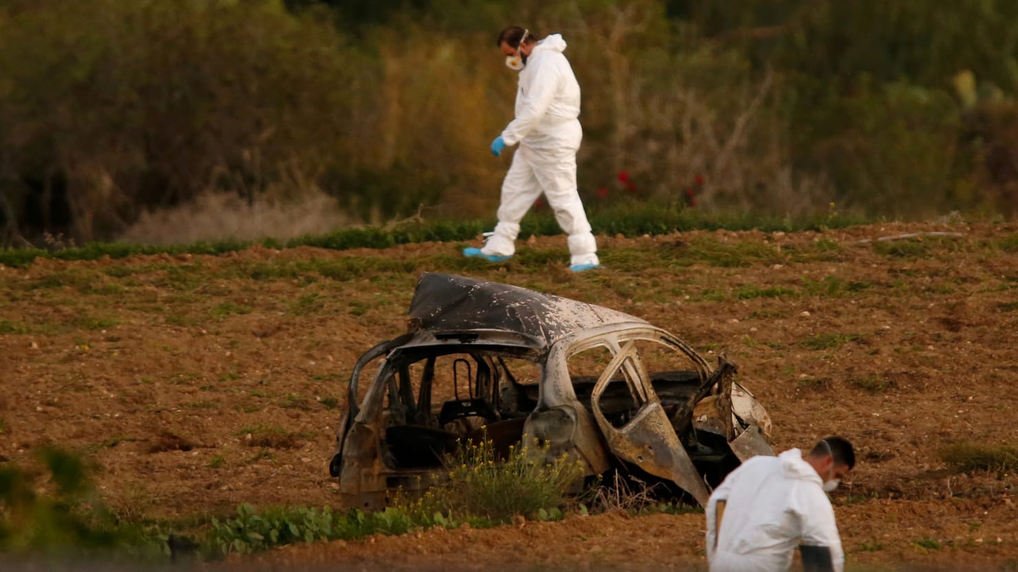 Killer wastes the entire conspiracy to assassinate investigative journalist Daphne Caruana Galizia