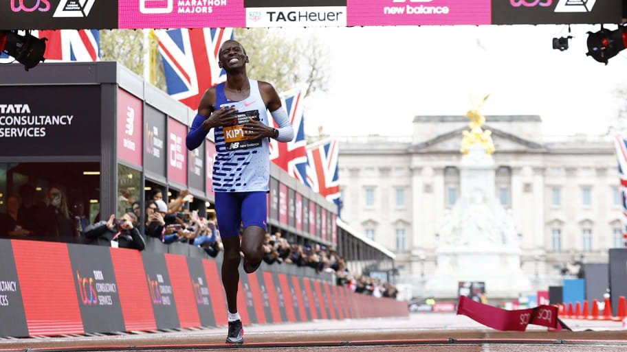 London Marathon Men’s Winner Kelvin Kiptum Misses World Record by 16