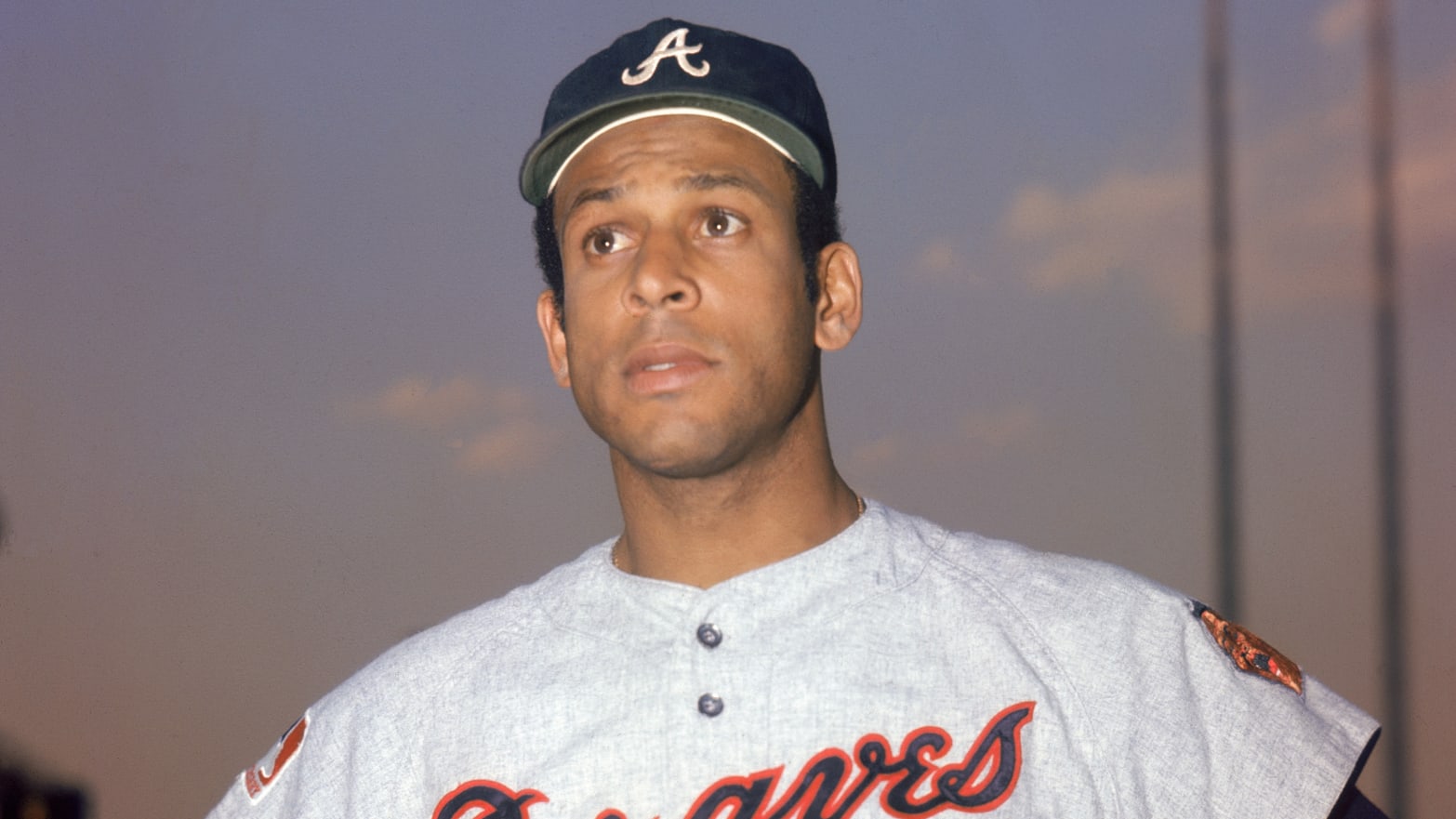 Orlando Cepeda, seen here during his time with the Atlanta Braves.