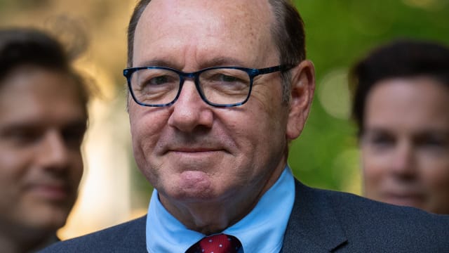 Kevin Spacey allegedly told a victim to “be cool” when he grabbed his crotch, a U.K. court heard.