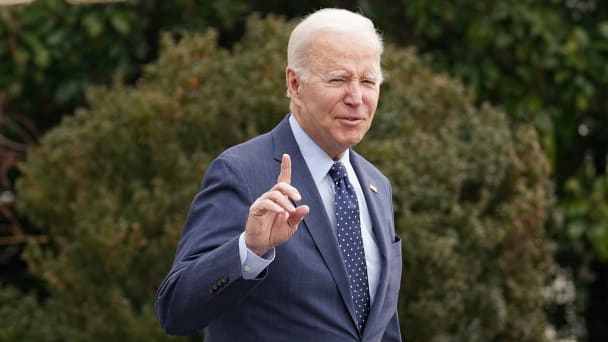 President Joe Biden departs the White House en route to Walter Reed National Military Medical Center for a routine medical checkup, in Washington, D.C.