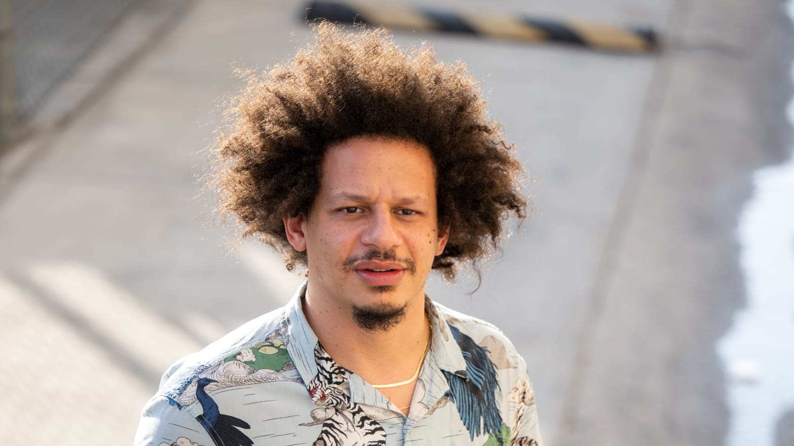 Eric Andre says he was racially profiled at Melbourne Airport in Australia.