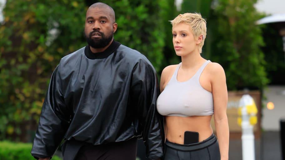Kanye West and Bianca Censori.