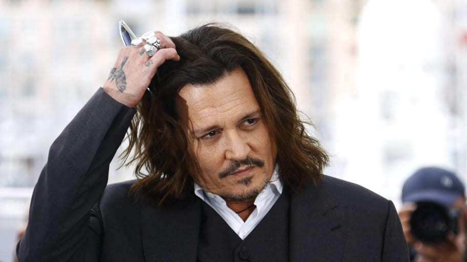 Johnny Depp at Cannes, May 2023.