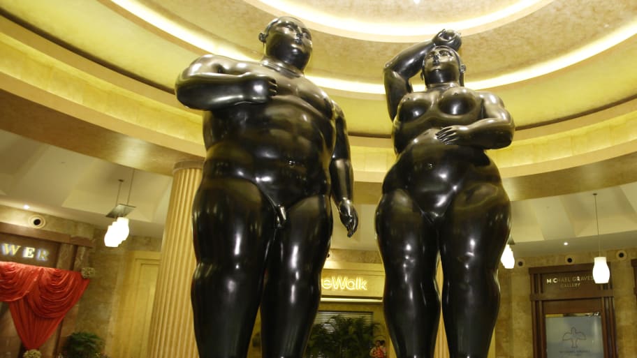 Sculptures by Fernando Botero 