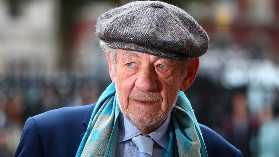 Actor Ian McKellen. 