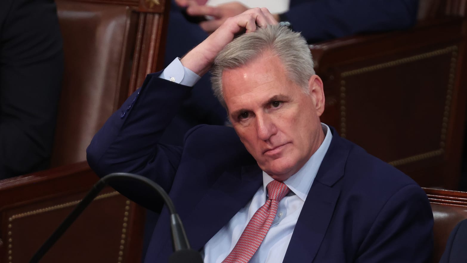 Kevin McCarthy wondered where Trump was going with his latest remarks about Kamala Harris.