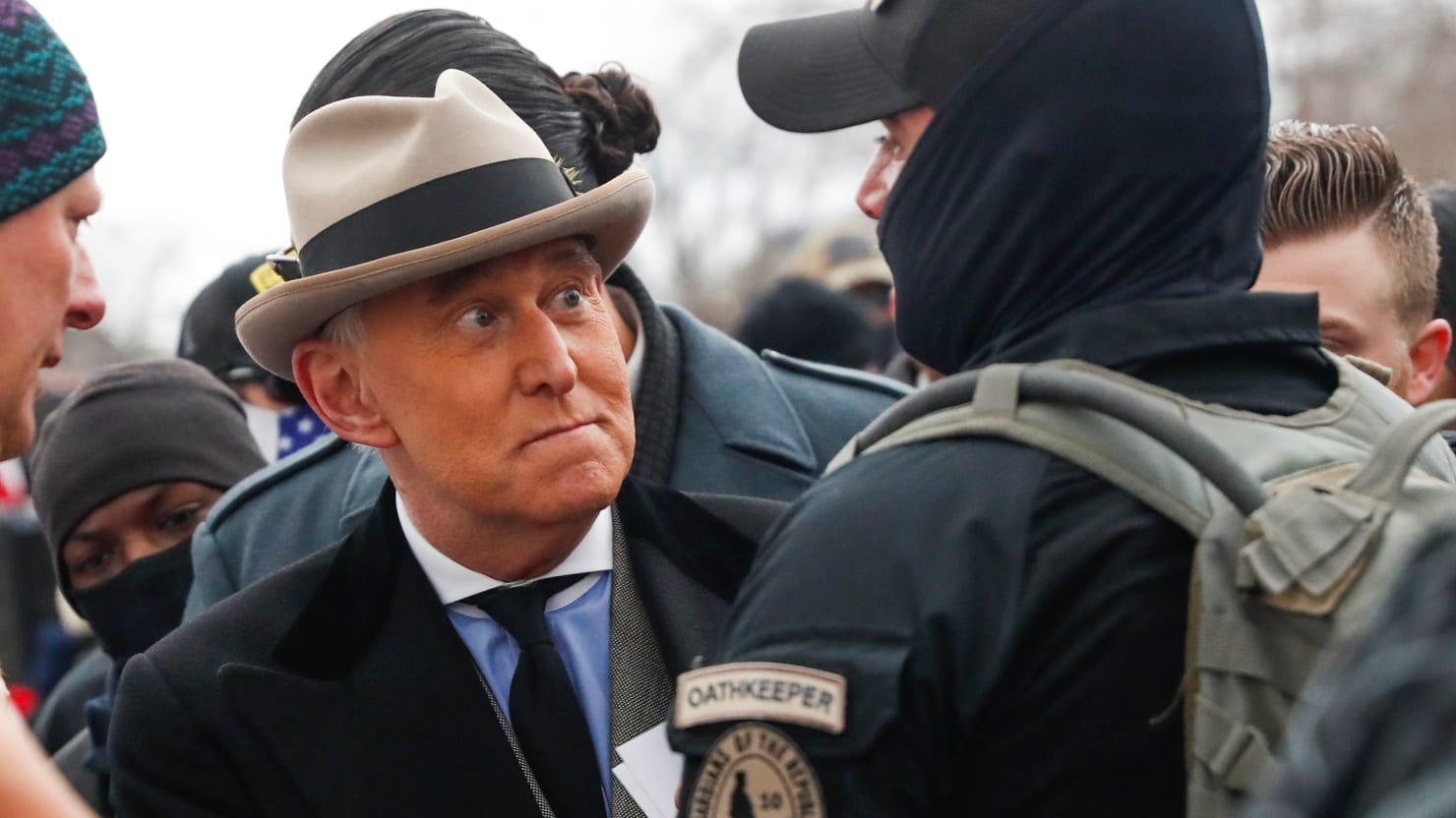 Six oath keepers who protected Roger Stone stormed the Capitol, New York Times reports