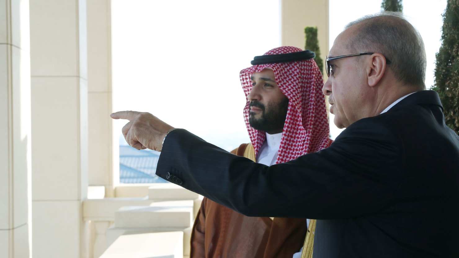 Saudi Prince Mohammed bin Salman visits Tayyip Erdogan turkeys and fixes Jamal Khashoggi flaw