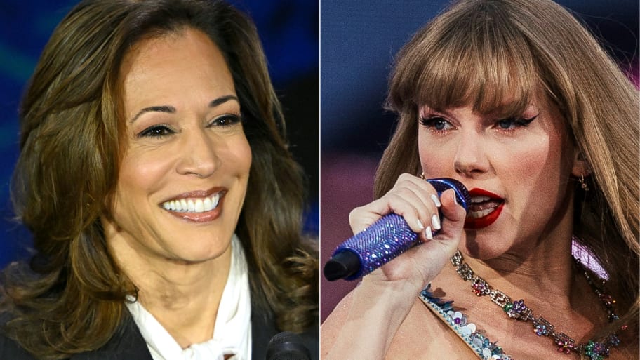 Kamala Harris, Taylor Swift