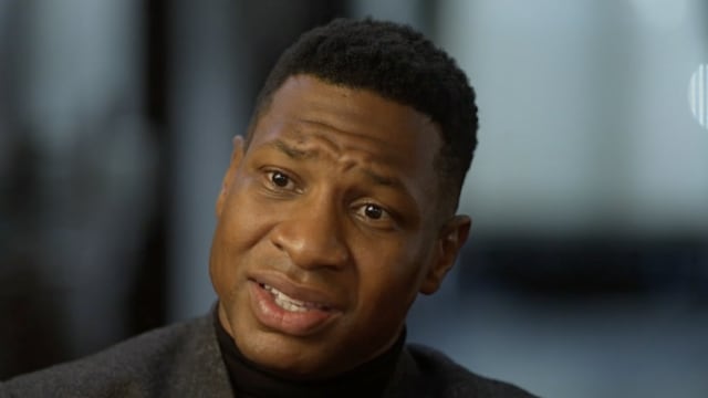Jonathan Majors gives his first TV interview following his conviction for assault and harassment. 