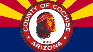 Flag of Cochise County Arizona mgqzji