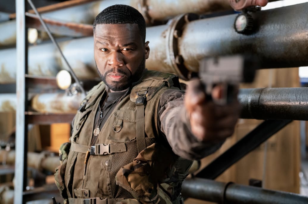 Photo still of Curtis "50 Cent" Jackson in 'Expend4bles'