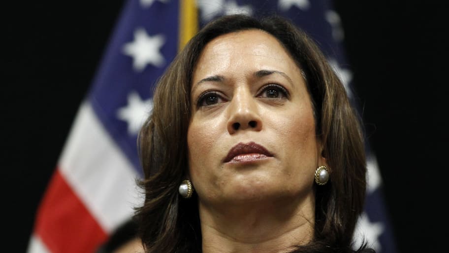 Then Attorney General of California Kamala Harris 