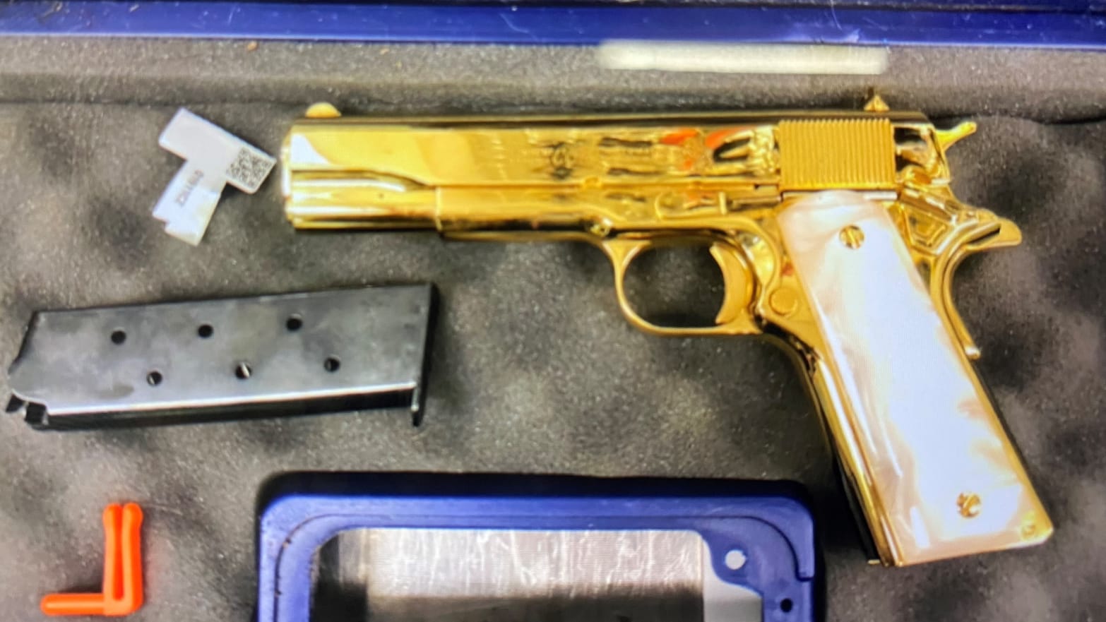 Liliana Goodson’s golden gun.