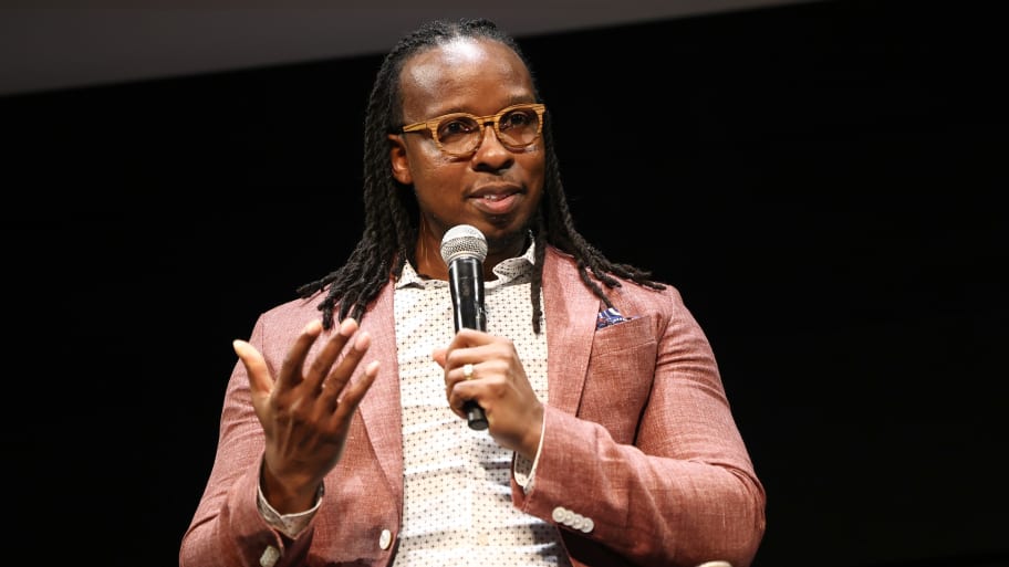 Dr. Ibram X. Kendi speaks onstage during Netflix's "Stamped From The Beginning" world premiere during the Toronto International Film Festival