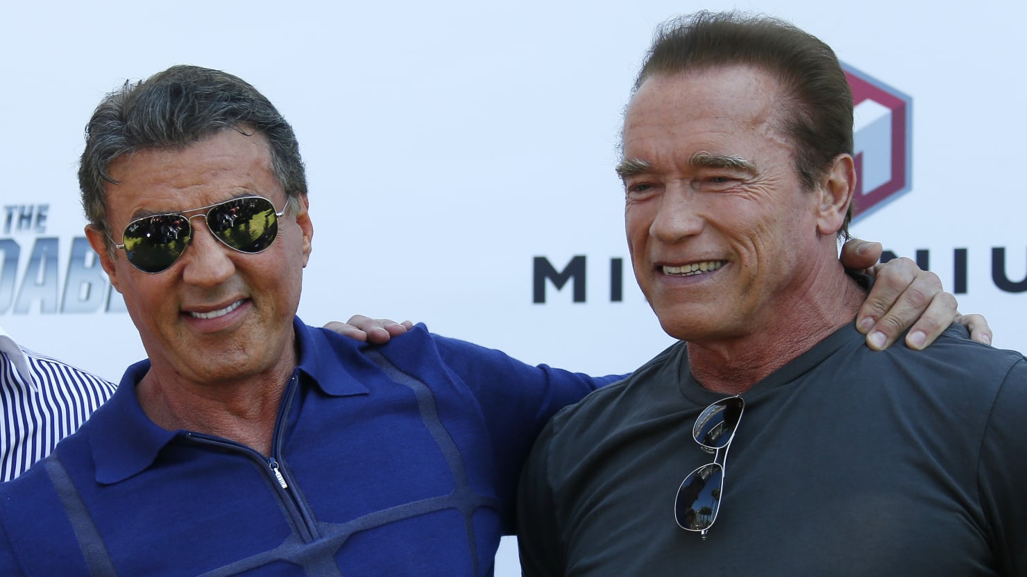 1480px x 832px - Arnold Schwarzenegger Says He Tricked Sly Stallone Into Making Worst Movie