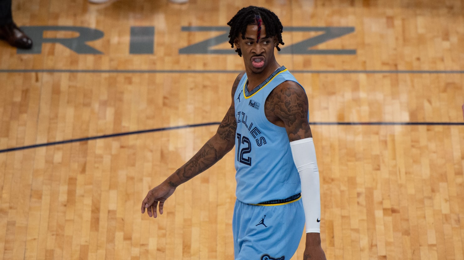 JA MORANT FLASHES A GUN PARTYING!!! THE VIDEO THAT HAS THE WHOLE WORLD  TALKING!!! 