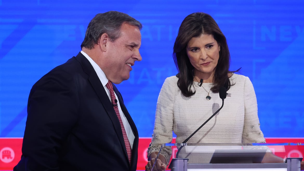Christie Tears Into Nikki Haley for Being Too Nice to Trump