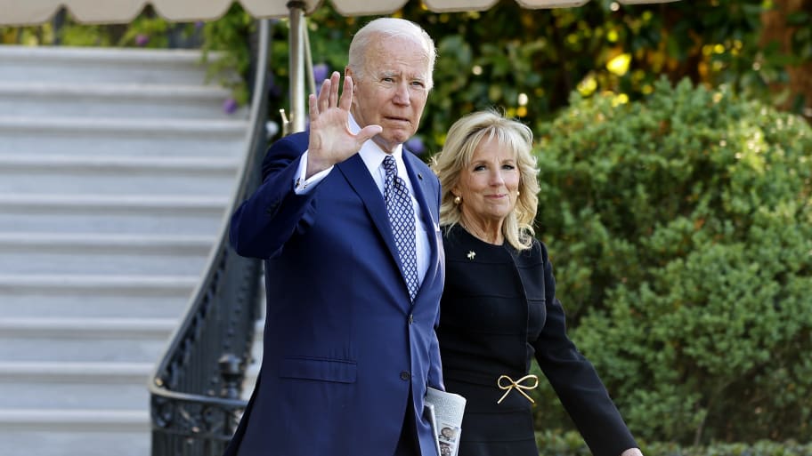 U.S. President Joe Biden and first lady Jill Biden