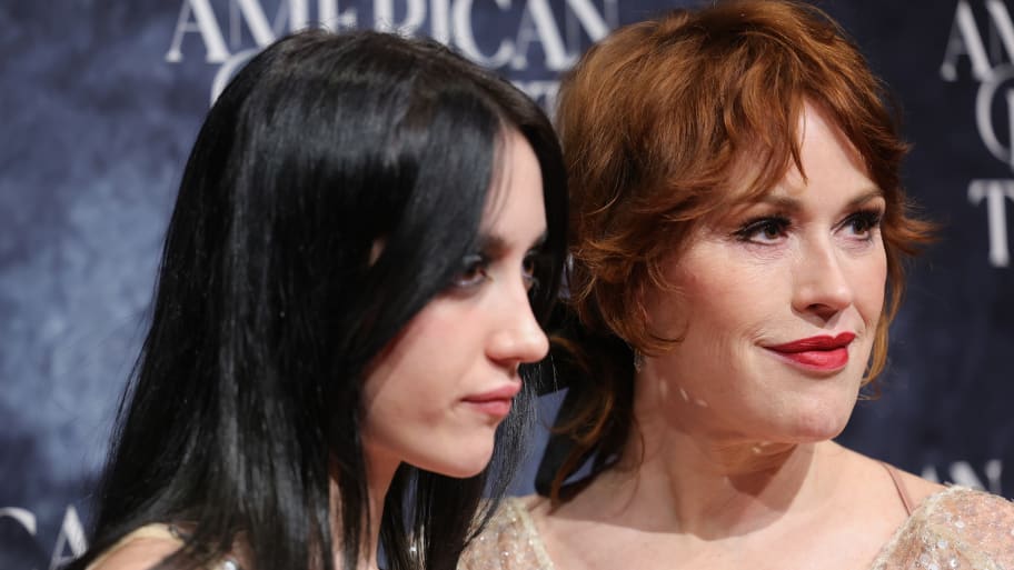 Mathilda Gianopoulos and Molly Ringwald.