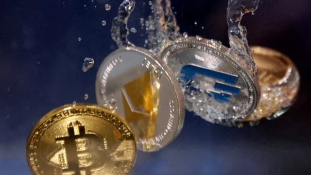 A father and son are accused of taking millions in investments for cryptocurrencies, like Bitcoin, and spending the money on their own lavish lifestyle.