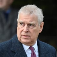 Prince Andrew, Duke of York attends the Royal Family's Christmas Day service at St. Mary Magdalene's church, as the Royals take residence at the Sandringham estate in eastern England, Britain December 25, 2022.