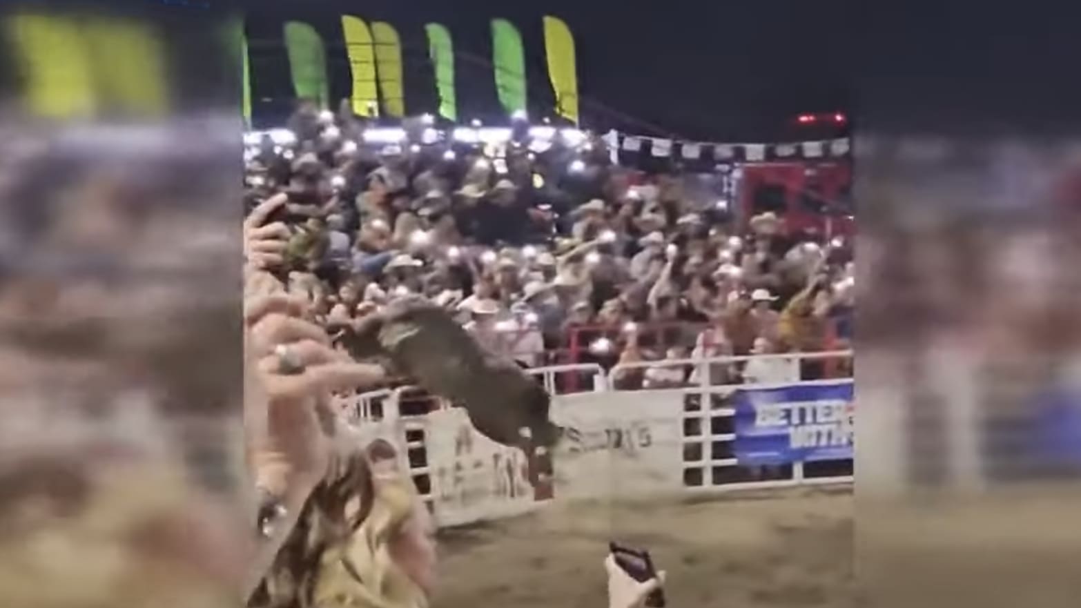 Three people were injured after a bull escaped from the Sisters Rodeo in Oregon.