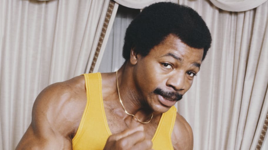 American actor and former professional football player Carl Weathers