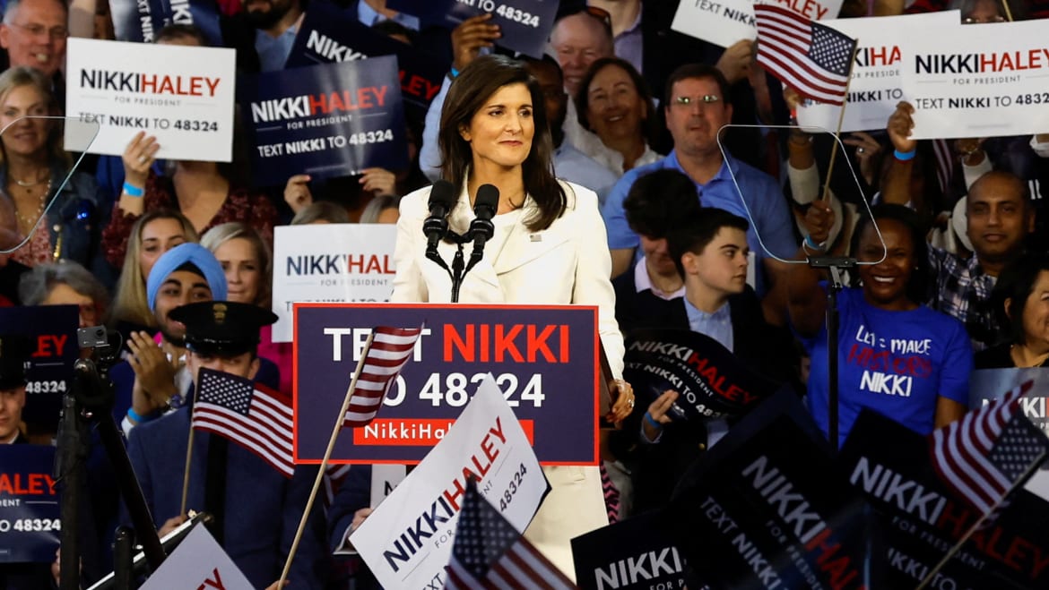 Nikki Haley Launches Her Campaign Beside Doomsday Antisemitic Pastor