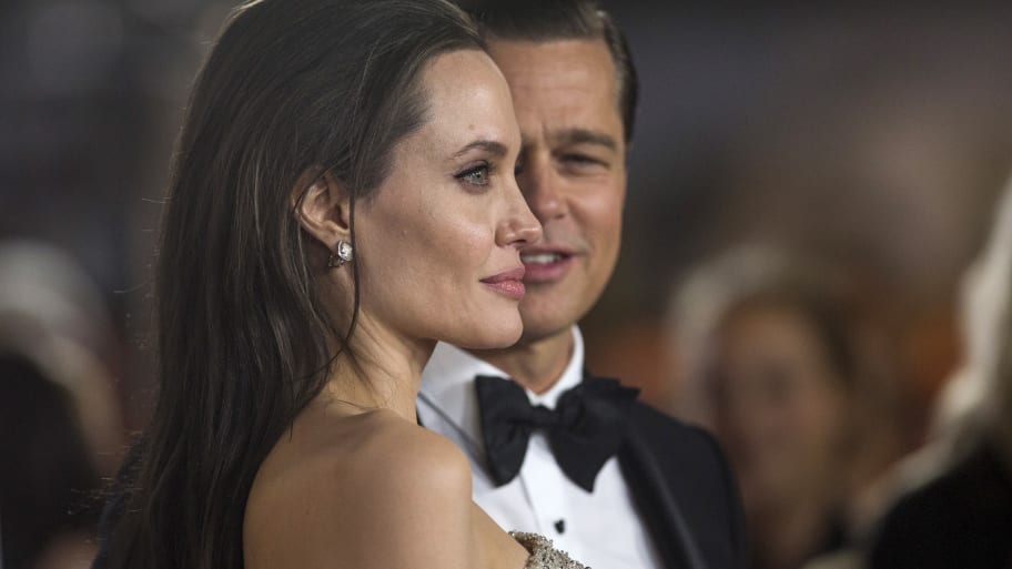 Angelina Jolie and Brad Pitt in November 2015.