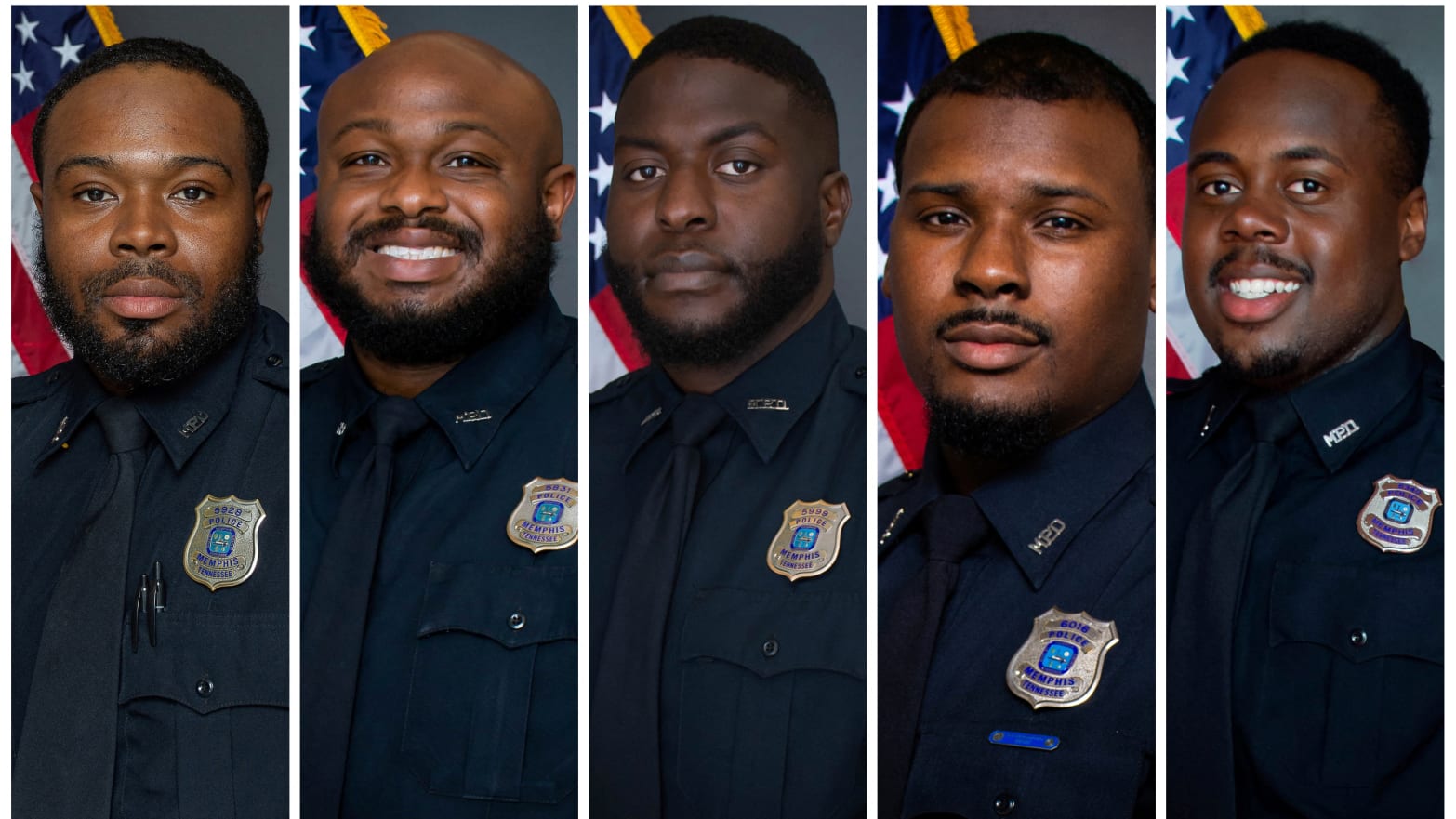 Officers who were terminated after their involvement in a traffic stop that ended with the death of Tyre Nichols