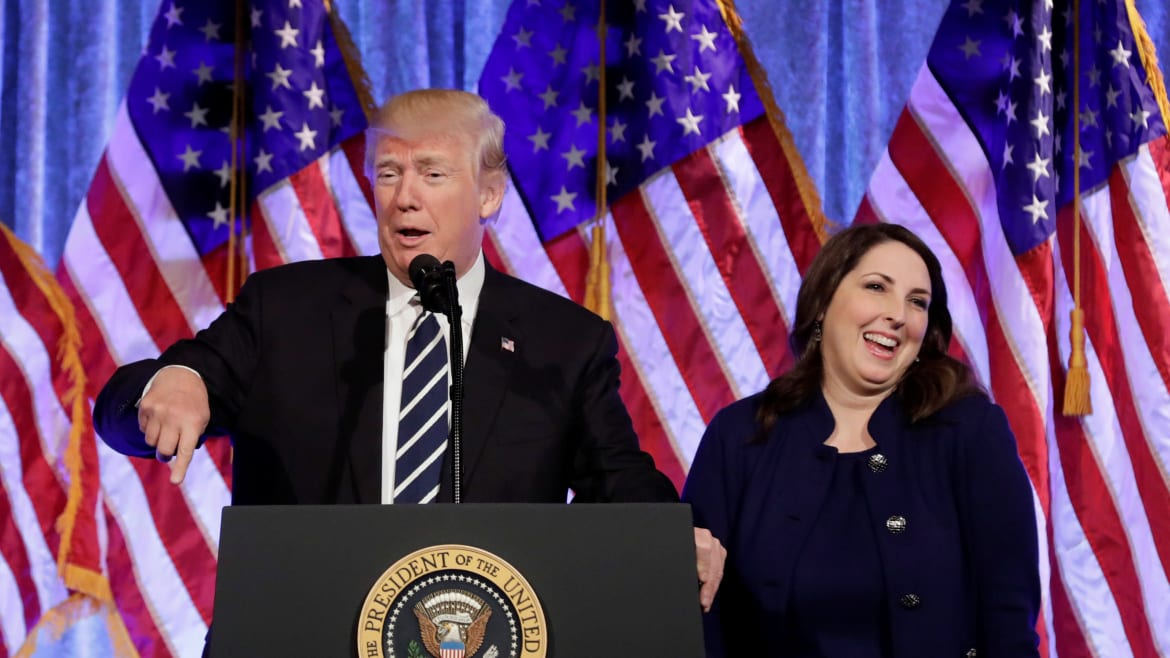 RNC Chair Ronna McDaniel to Step Aside as Trump Takes Back Control of GOP