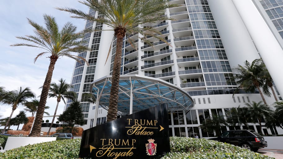 The Trump complex in Sunny Isles, Florida that includes the Trump International Beach Resort.