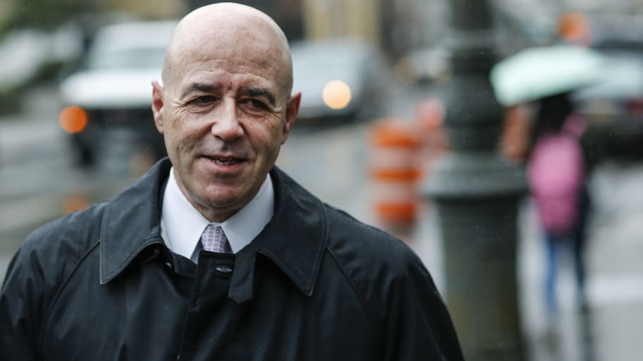 Former New York City Police Commissioner Bernard Kerik arrives at the Manhattan Federal Courthouse in downtown Manhattan, New York, October 16, 2014.