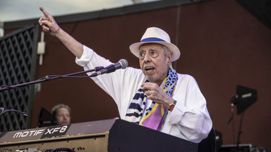 Sergio Mendes performs at the Festival Of Arts And Pageant Of The Masters