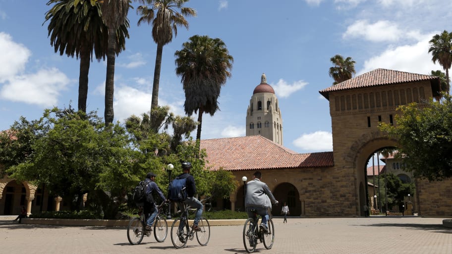The Stanford University campus