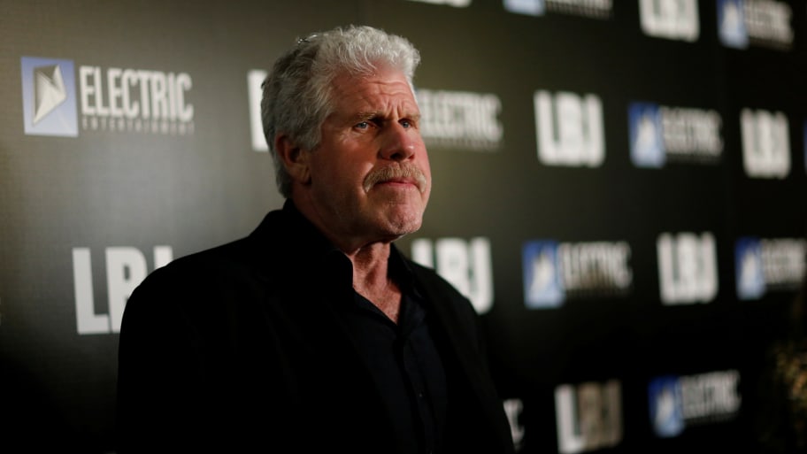 Ron Perlman had strong words for a studio exec who wants striking writers to lose their homes